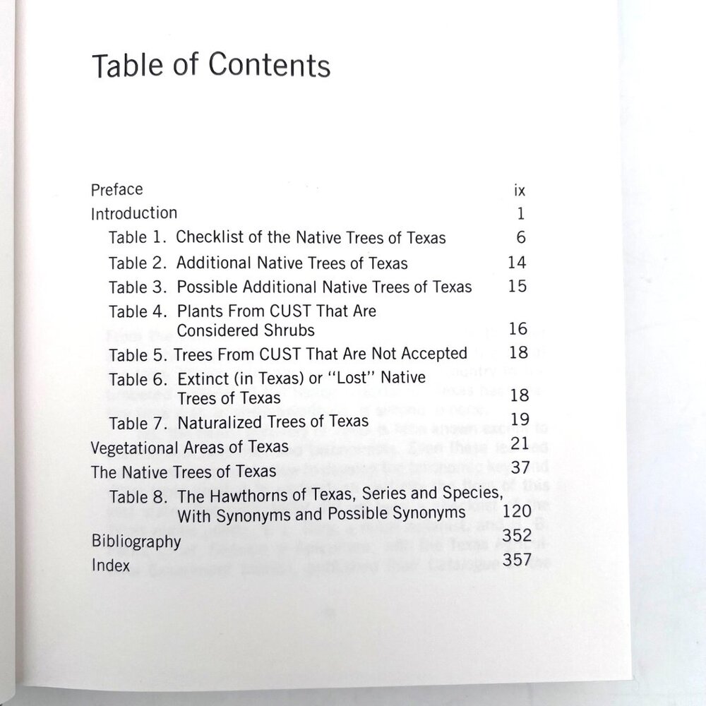A Field Guide To Texas Trees By Benny J. Simpson Hardcover 1988 Signed by Author - Picture 6 of 16